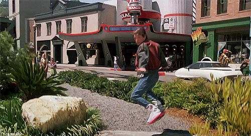 back to the future hoverboard scene