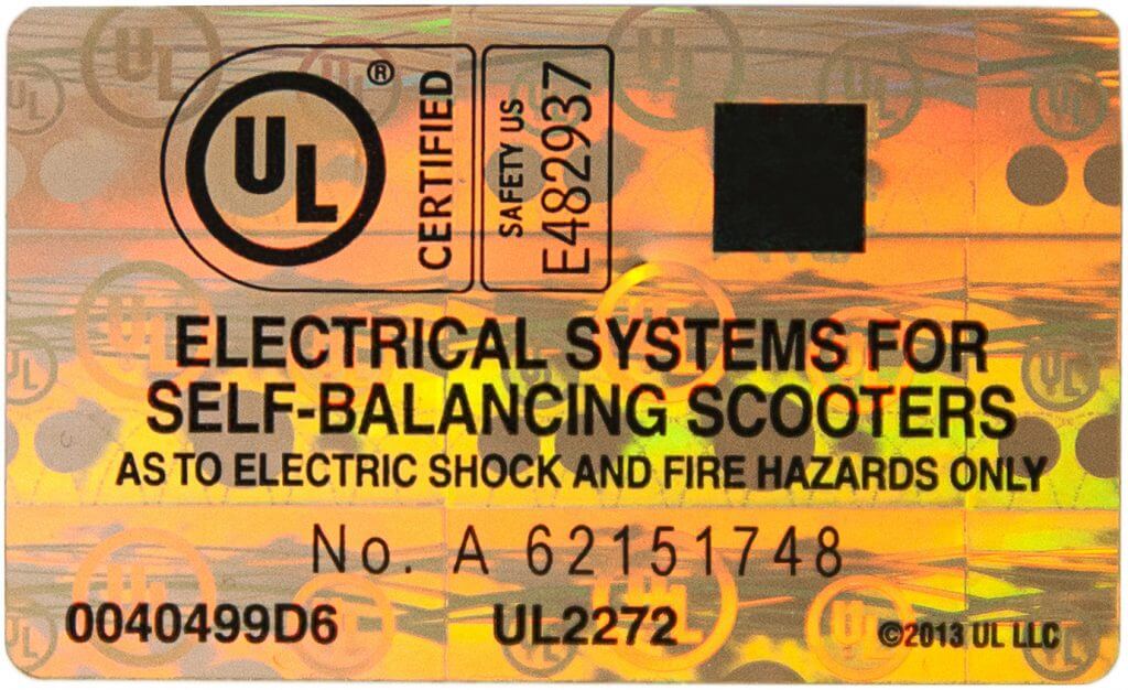UL Certified Battery