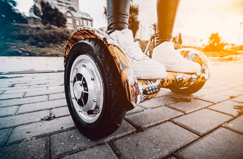 Girl on Hoverboard