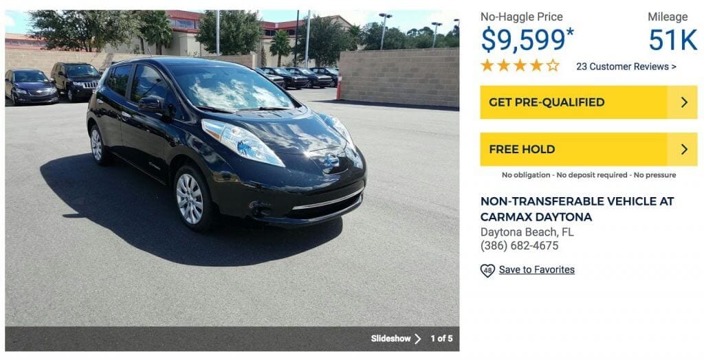 Nissan Leaf for Sale